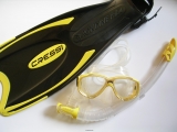 Cressi SET PALAU Yellow