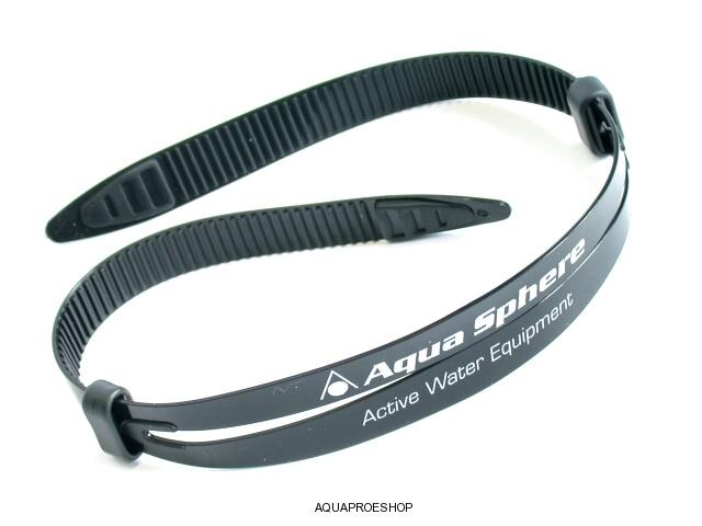 Aqua Sphere černý pásek k brýlím 16mm