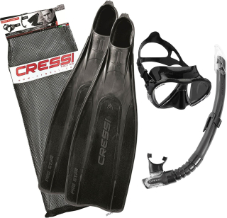 Cressi PRO STAR BAG SET BLACK